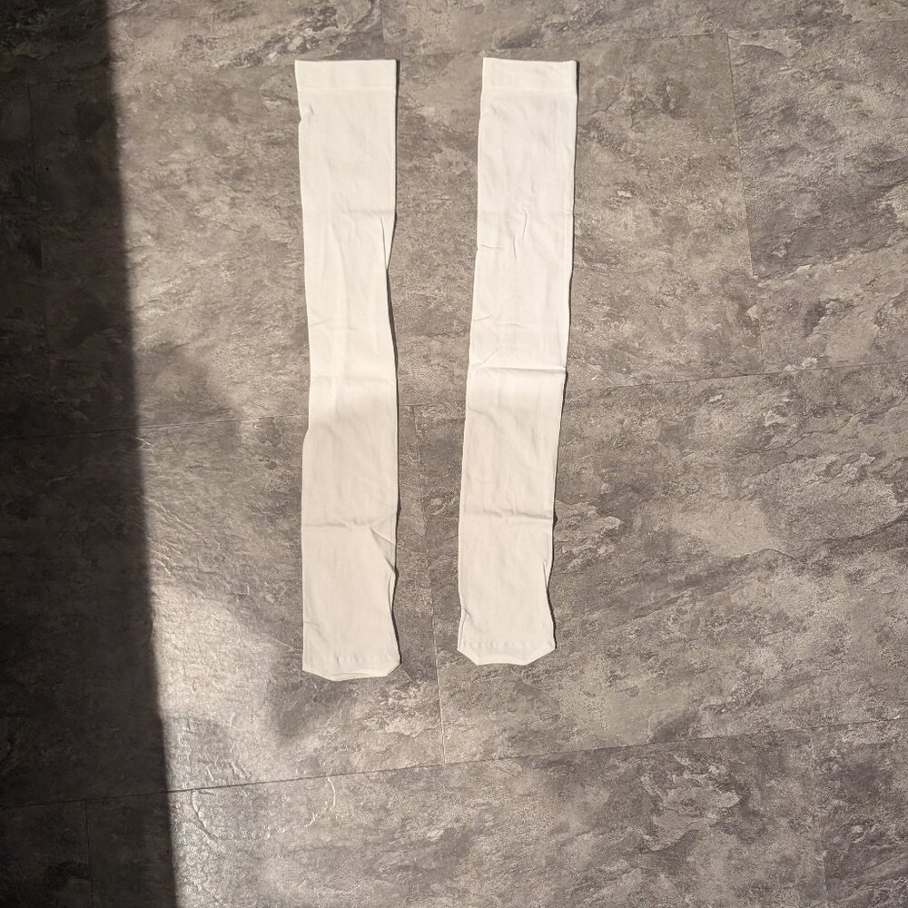 Long White Stocking Socks